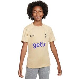 Nike Tottenham Hotspur Jersey Kids Medium Gold 23 24 Strike Soccer Futbol NEW